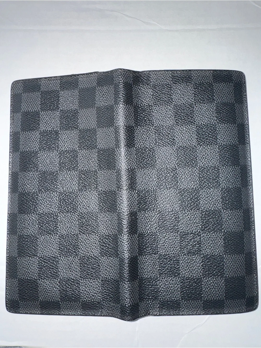 Louis Vuitton Damier Graphite Long Card in Black and Dark Gray